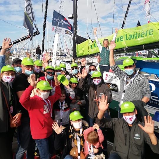 collaborateurs MLC Vendée Globe